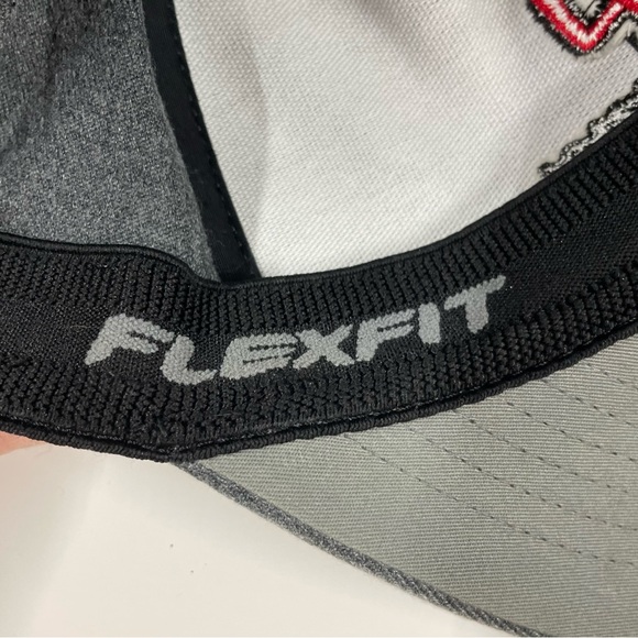 Red Dragon Gray Red Baseball Cap Size S/M - Picture 4 of 6